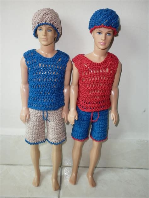 The barbie is one of the most popular dolls to sew for. Barbie and Ken - Rebeckah's Treasures