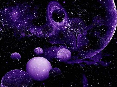 Free Download Magical Purple Magic Moon Purple Planet Hd