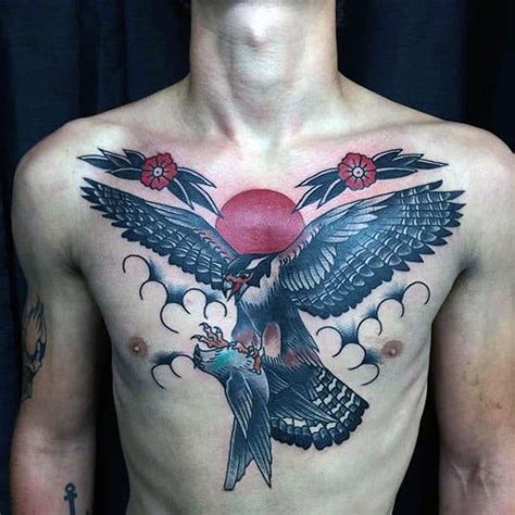 40 Traditional Bird Tattoo Designs For Men Old School Ideas