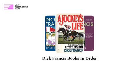 dick francis books in order 55 book series