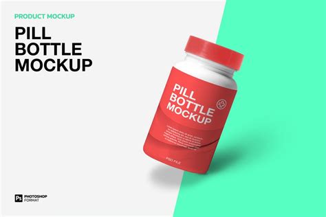 Pill Bottle Mockup Graphic Templates Envato Elements
