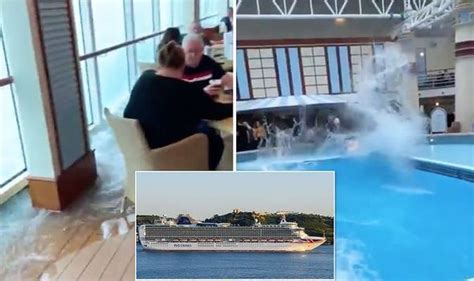 Pando Cruises ‘typical British Cruise Passengers Filmed Drinking Amid Storm In Viral Video
