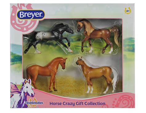 Breyer Stablemates Horse Crazy T Collection Four Horse Set Walmart