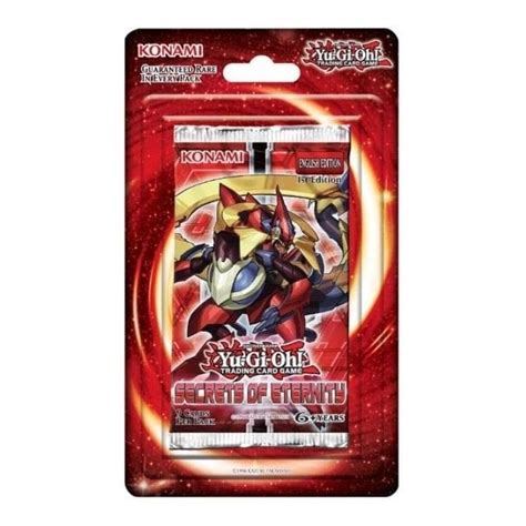 Yu Gi Oh Booster Pack 1st Edition Secrets Of Eternity Blister