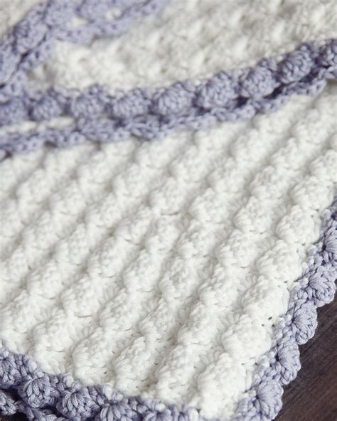 Vintage Chic Free Crochet Baby Blanket Pattern Leelee Knits