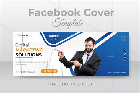 Premium Vector Facebook Cover Design Template Premium Vector