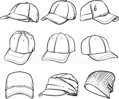 Image Result For Cap Drawing Cap Drawing Hat Reference How To Draw