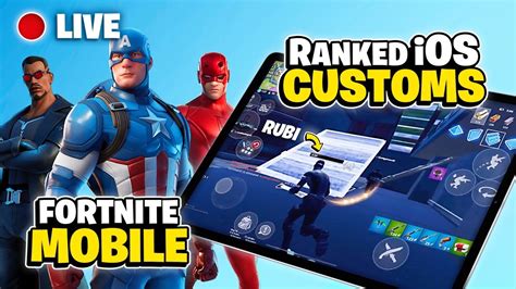 (*aimbot*) i hope you enjoyed the video guys like the video if you did. Fortnite MOBILE Live Stream / iOS Customs are Back! 😎 (How ...