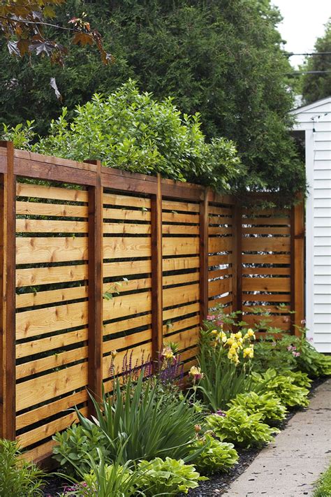 Fences provide privacy, help keep pets contained using only a few hand tools and some sticks and branches, you can create fences, trellises, gates and raised beds. The Fence Is Looking So Good | Backyard fences, Backyard ...