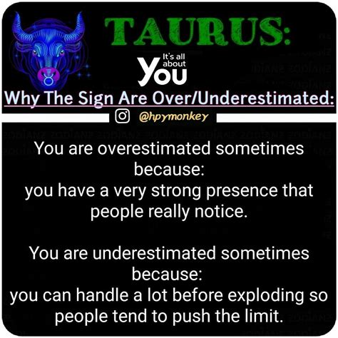 That's why taurus people are considered some of the best lovers. Why The Sign Are Over/Underestimated: | Zodiac signs ...