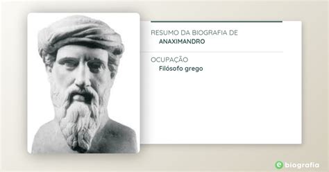 Biografia De Anaximandro Ebiografia