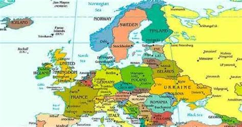 Daftar Nama Negara Di Benua Eropa Beserta Ibukotanya Lengkap Gratis