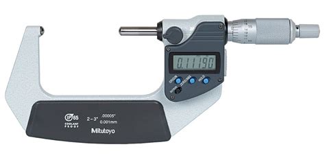 395 373 30 Mitutoyo Ball Anvil And Spindle Micrometer 2 3 Greatgages