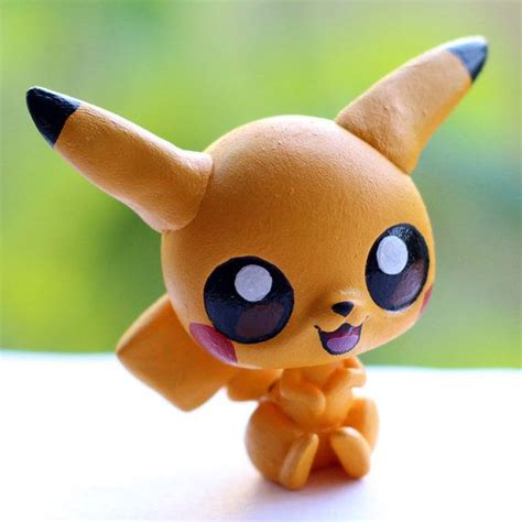 Pikachu Pokemon Littlest Pet Shop Custom Lps Pets Lps Littlest Pet