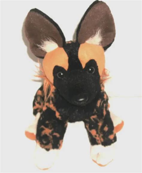 Wild Republic Cuddlekins African Wild Dog Plush Stuffed Realistic Hyena