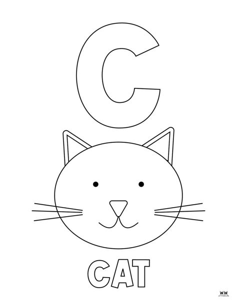 Letter C Coloring Pages 15 Free Pages Printabulls