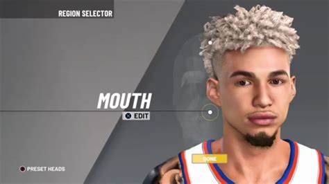 New Best Drippy Face Creation Tutorial In Nba 2k20 Youtube