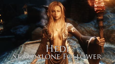 Tes V Skyrim Mods Hedi Standalone Follower Youtube