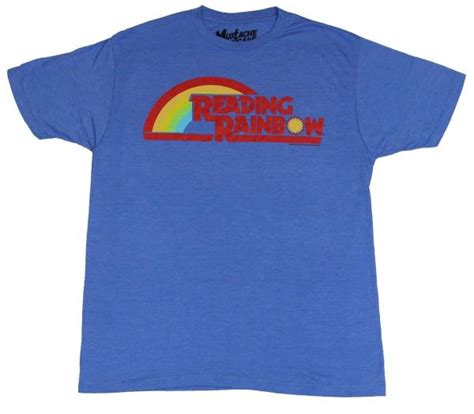 Purchase merchandise from zazzle's reading rainbow store. Reading Rainbow Mens T-Shirt - Rainbow Logo Classic Image