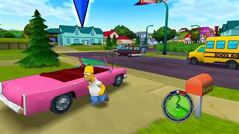 The Simpsons Hit And Run With Cel Shading 1080p Hd Fr Gameplay