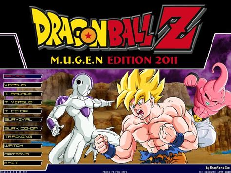 Dragon Ball Z M U G E N Edition 2011 Hi Res By Ristar87 Mugen Infinity Zone