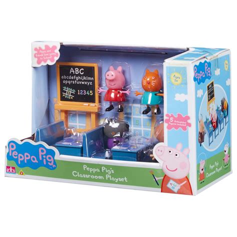 Peppa Pig Classroom Playset Peppa Pig Playset Peppa