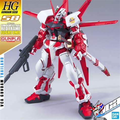 Bandai High Grade Hg Mbf P02 Gundam Astray Red Frame Flight Unit