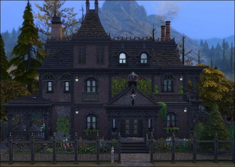 Fox Hollow Victorian Gothic House By Kirsif At Mod The Sims Lana Cc