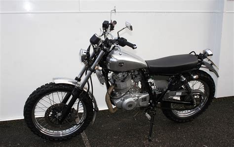 So he simply swapped the rubber for a pair of this unassuming suzuki scrambler also packs one really clever feature. Suzuki TU 250 XC Scrambler Special for sale Mansfield ...
