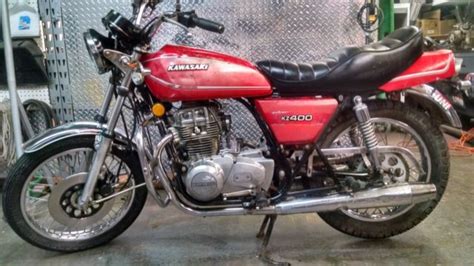 1978 Kawasaki Kz400 Kz 400 Motorcycle A Great Project