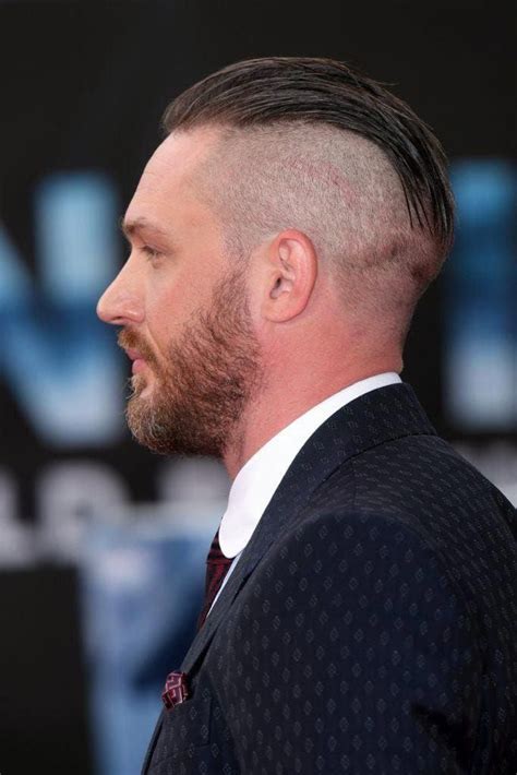 Guys are now lining up at the barbershop to get a the main hairstyles chosen for the show are disconnected undercuts, textured crops and short crops, and haircuts with a fringe. Finding A Trendy New Hairstyle For Men | Tom hardy haircut ...