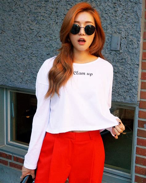 [stylenanda] Clam Up Simple Crop Top Kstylick Latest Korean Fashion K Pop Styles Fashion