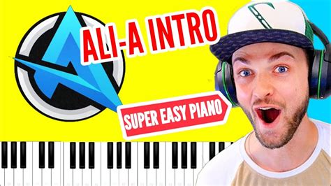 Ali A Full Intro Music Song Easy Piano Tutorial Perfect Piano Mobile