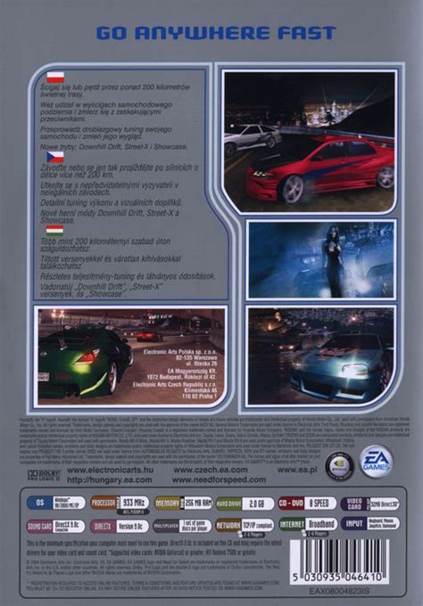 Need For Speed Underground 2 2004 Box Cover Art Mobygames