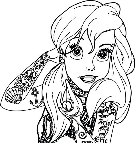 Printable Tattoo Coloring Pages