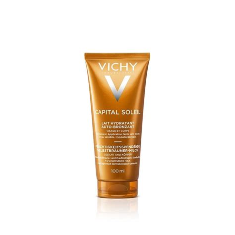 Vichy Ideal Soleil Lapte Hidratant Autobronzant Fata Si Corp X 100ml