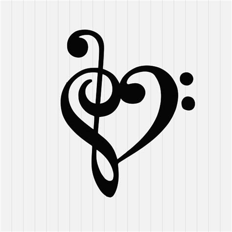 Svg can be used for banners, cards, patterns, scrapbooking, party invitations, covers, accessories. Music Note With Heart svg dxf eps png Pdf Download