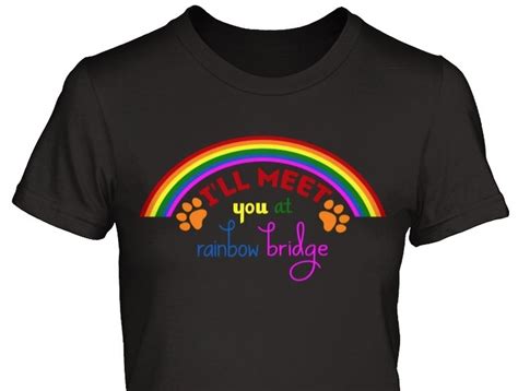 Ill Meet You At Rainbow Bridge Alstyle Long Sleeve Tee Represent