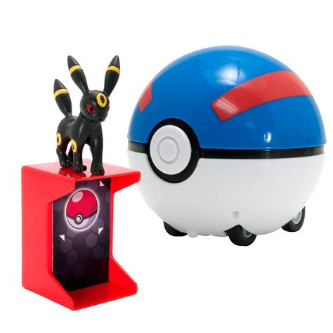 Buy Tomy Pokemon Catch N Return Pokeball Umbreon Action Figure And Great Ball Online At Low