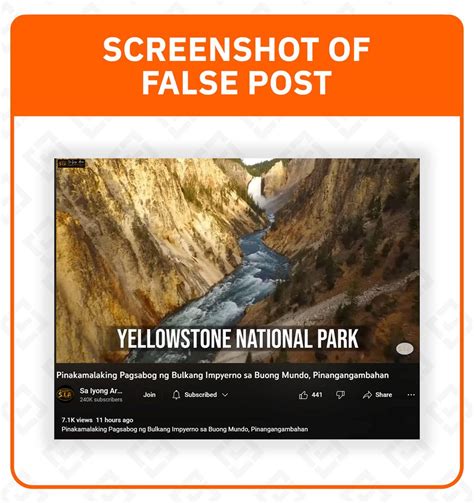 Fact Check Yellowstone Supervolcano Not Due To Erupt Anytime Soon