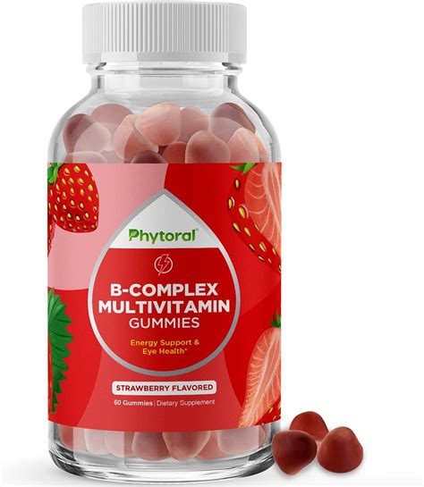 Buy Vitamin B Gummies Natural Vitamin B Complex Vegan Energy Gummies