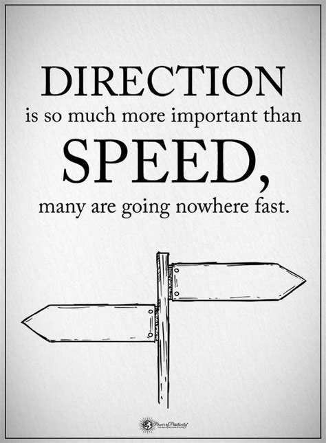 Quotes Direction Is So Much More Important Than Speed Many Are Going