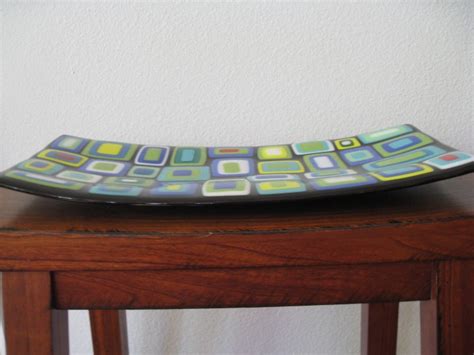 Fused Glass Stacked Plate Glass Art By Margot