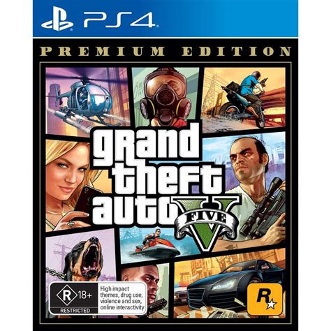 Grand Theft Auto V Premium Edition Big W
