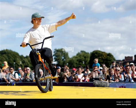 Netherlands Dez Maarsen In The Bmx Freestyle Flatland Men Elite