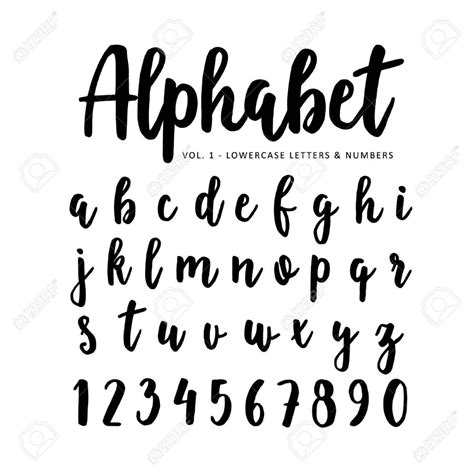 Police Alphabet Tatouage