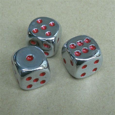 This lively dice game for 2 or more players uses lots of chips and an interesting scoring mechanism. Free shipping 2pcs 16mm Plating dice 6 sided dice for ...