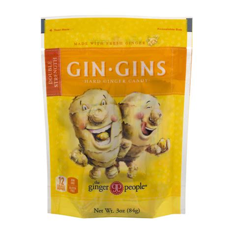 Save On The Ginger People Gin Gins Hard Ginger Candy Double Strength Order Online Delivery