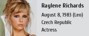 Raylene Richards Height Weight Size Body Measurements Biography