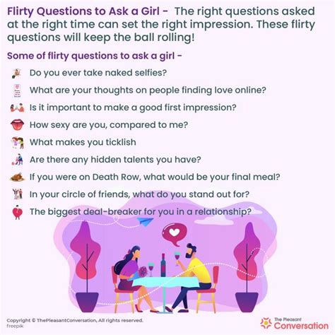 Flirty Questions To Ask A Girl A One Stop Guide
